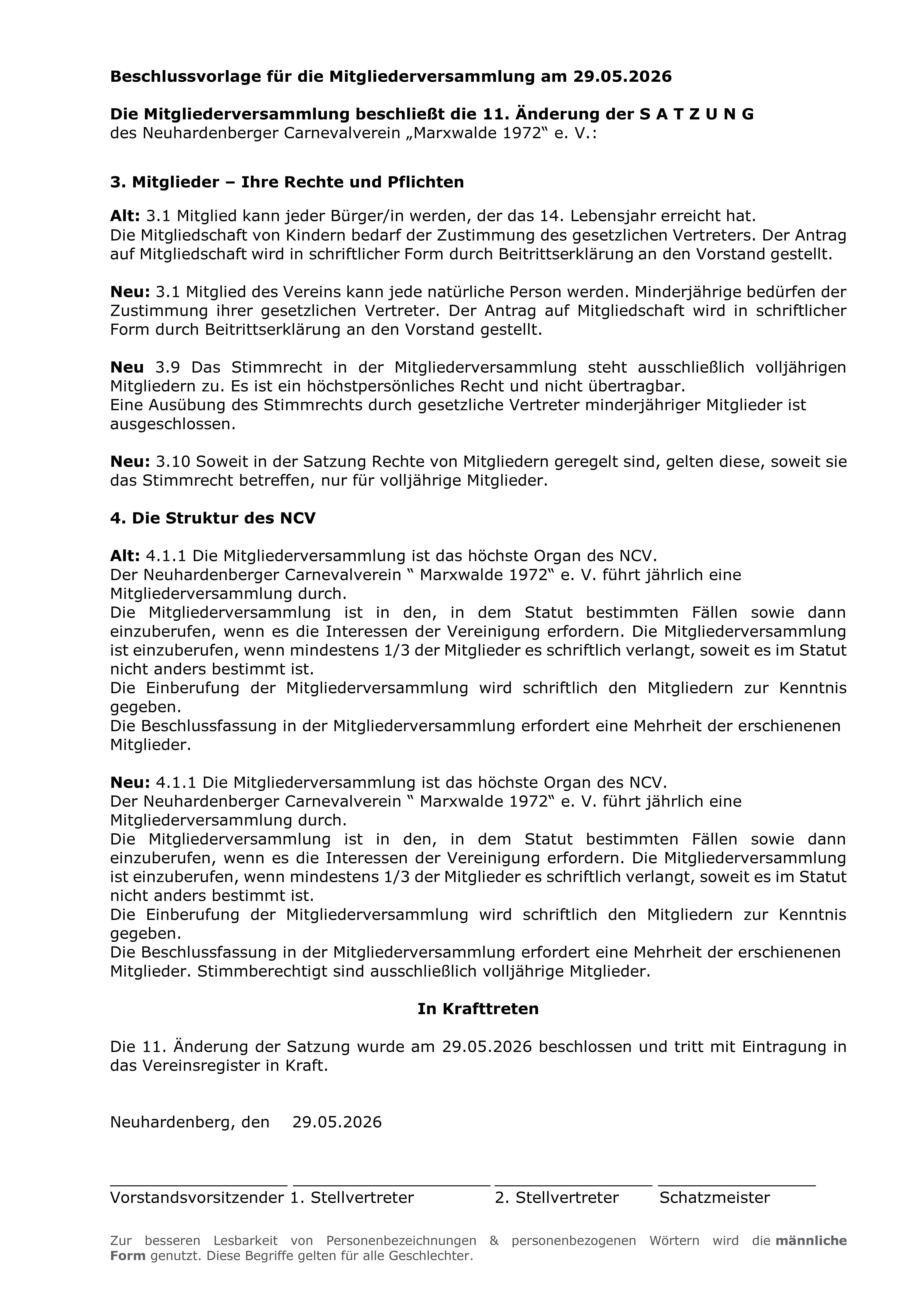 Einladung MV 2026 Wahl und satz neu 2