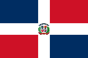 180px Flag of the Dominican Republic.svg